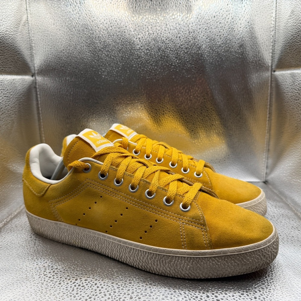 Size 10 Adidas Stan Smith CS Preloved Yellow Core White Gum Mens Shoes IE9969